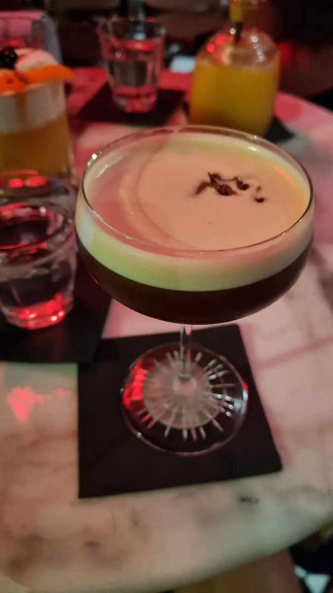 A cocktail at After Landing Cocktail Art