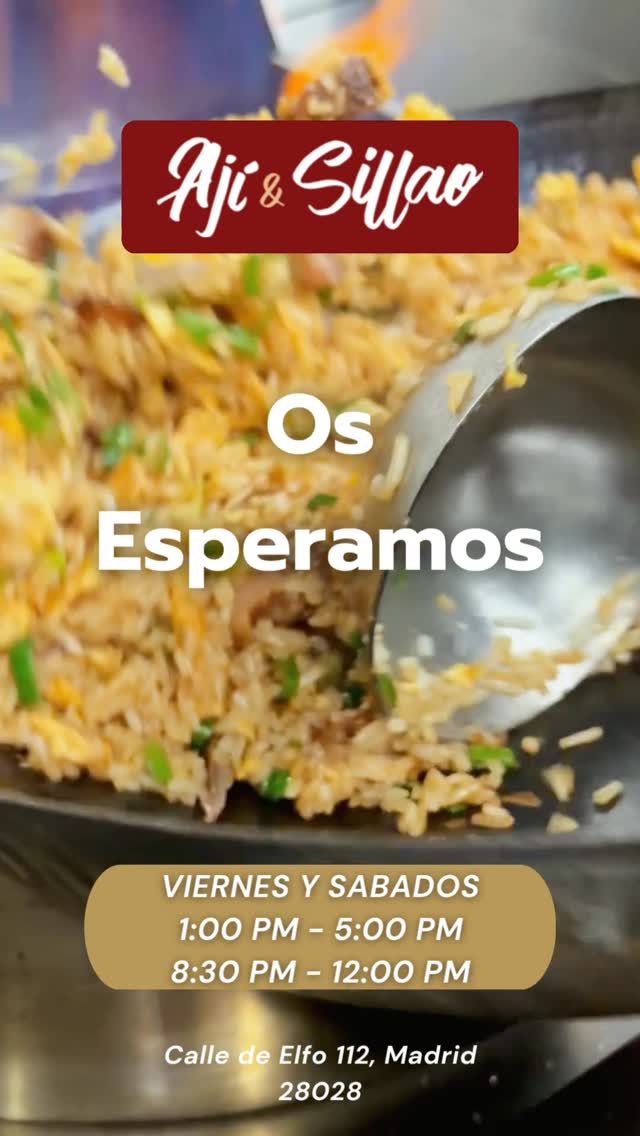 Fusión que conquista: Perú y Oriente en un solo bocado!
Ven a disfrutar la experiencia Ají y Sillao.
Abierto de 1:00 p.m