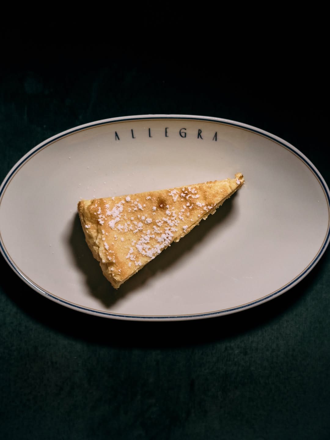 Parmesan cheesecake. Trust us on this one.