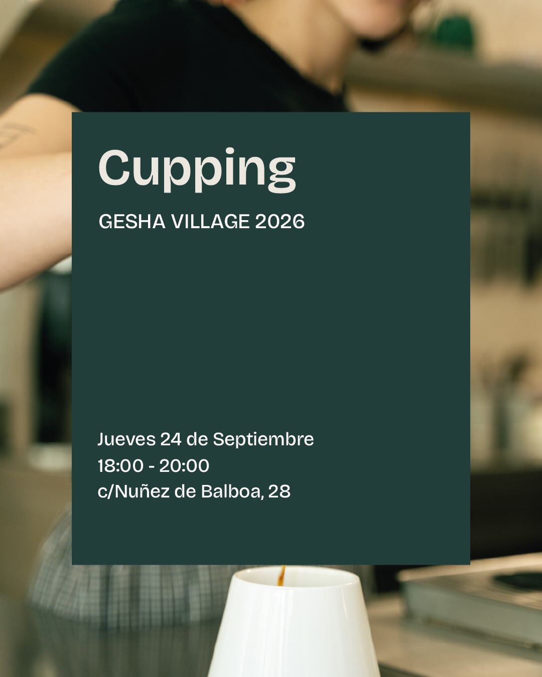 El próximo jueves 24 de septiembre nos juntamos en Ambu Coffee para conocer y catar cafés de Gesha Village, una de las f