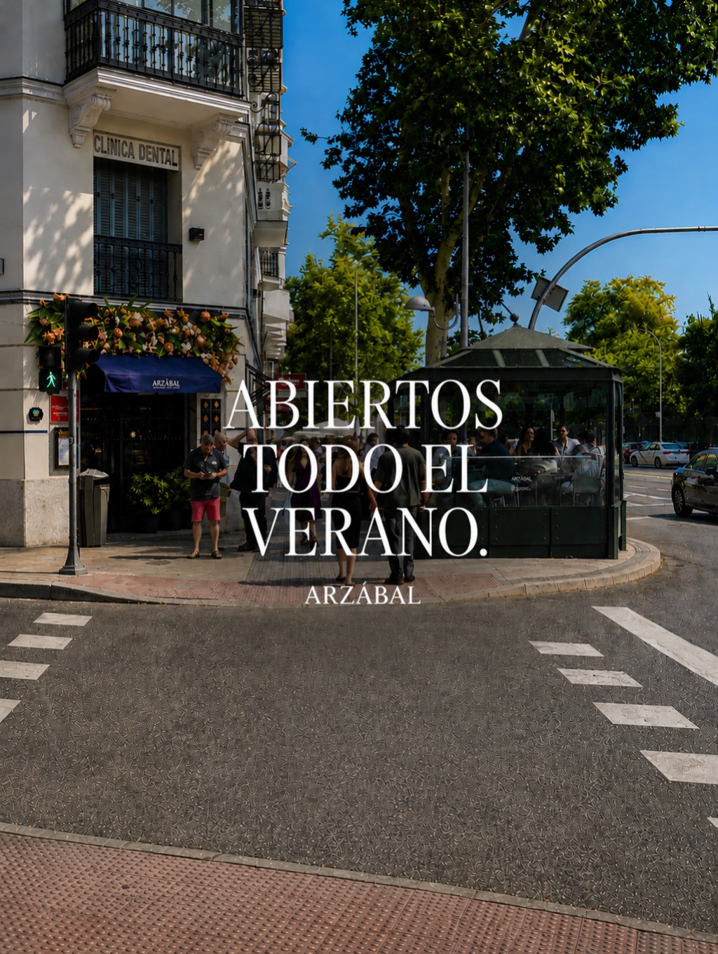 Cómo te íbamos a dejar.

Abiertos todo el verano en Retiro, @eljardindearzabal y en @arzabal_market 🫡

En @arzabal_berna