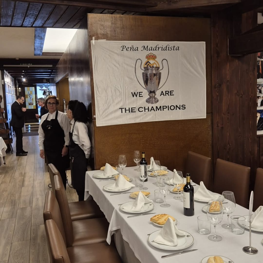 Primeras fotos con los preparativos de nuestro 22 Aniversario de la Peña We Are The Champions en el @asadordonostiarra a
