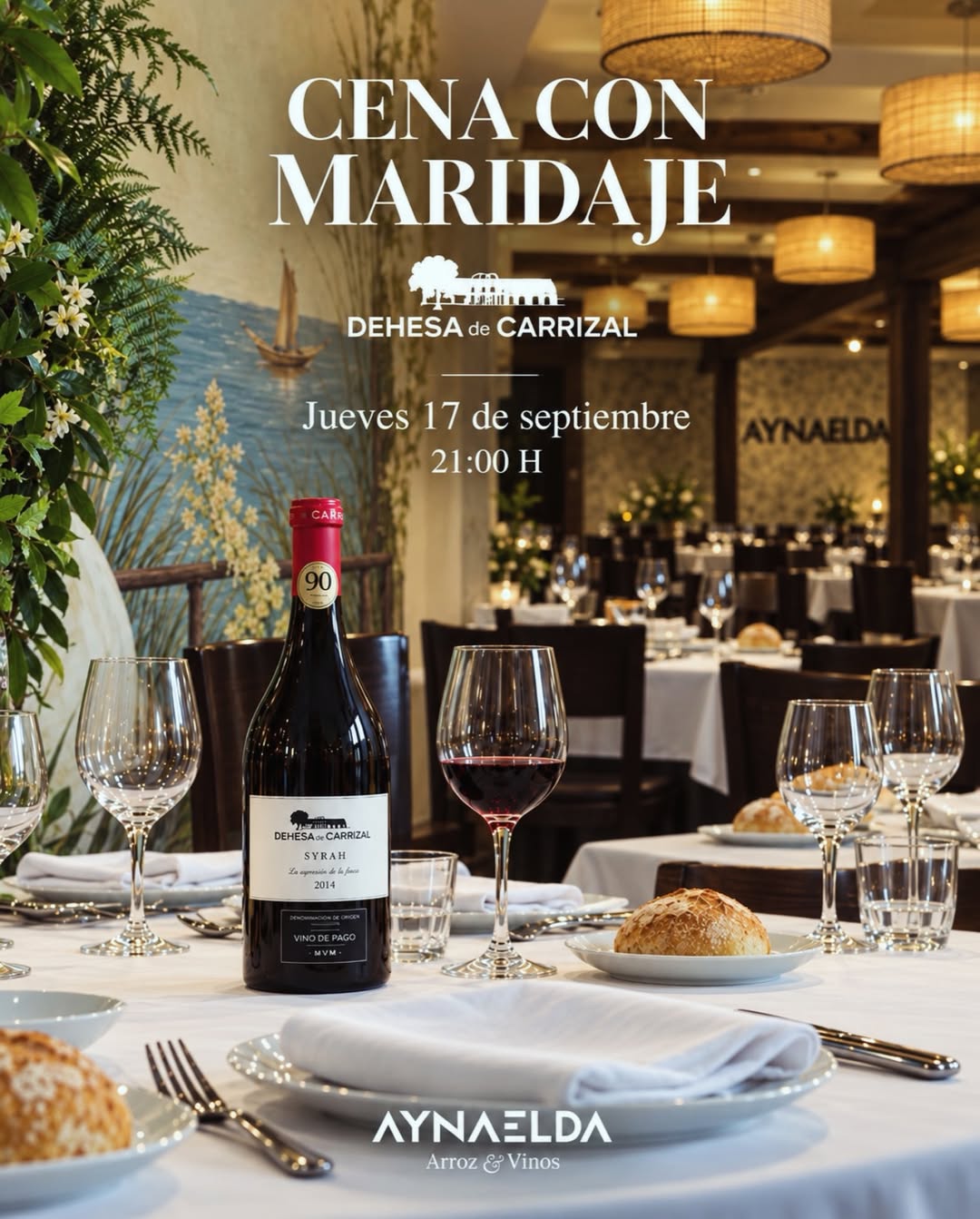 Cuatro platos. Cuatro vinos. Un maridaje pensado para sorprenderte, desde el primer bocado hasta el último brindis.
Est