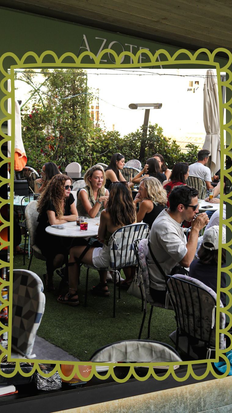 En verano, Barceló.