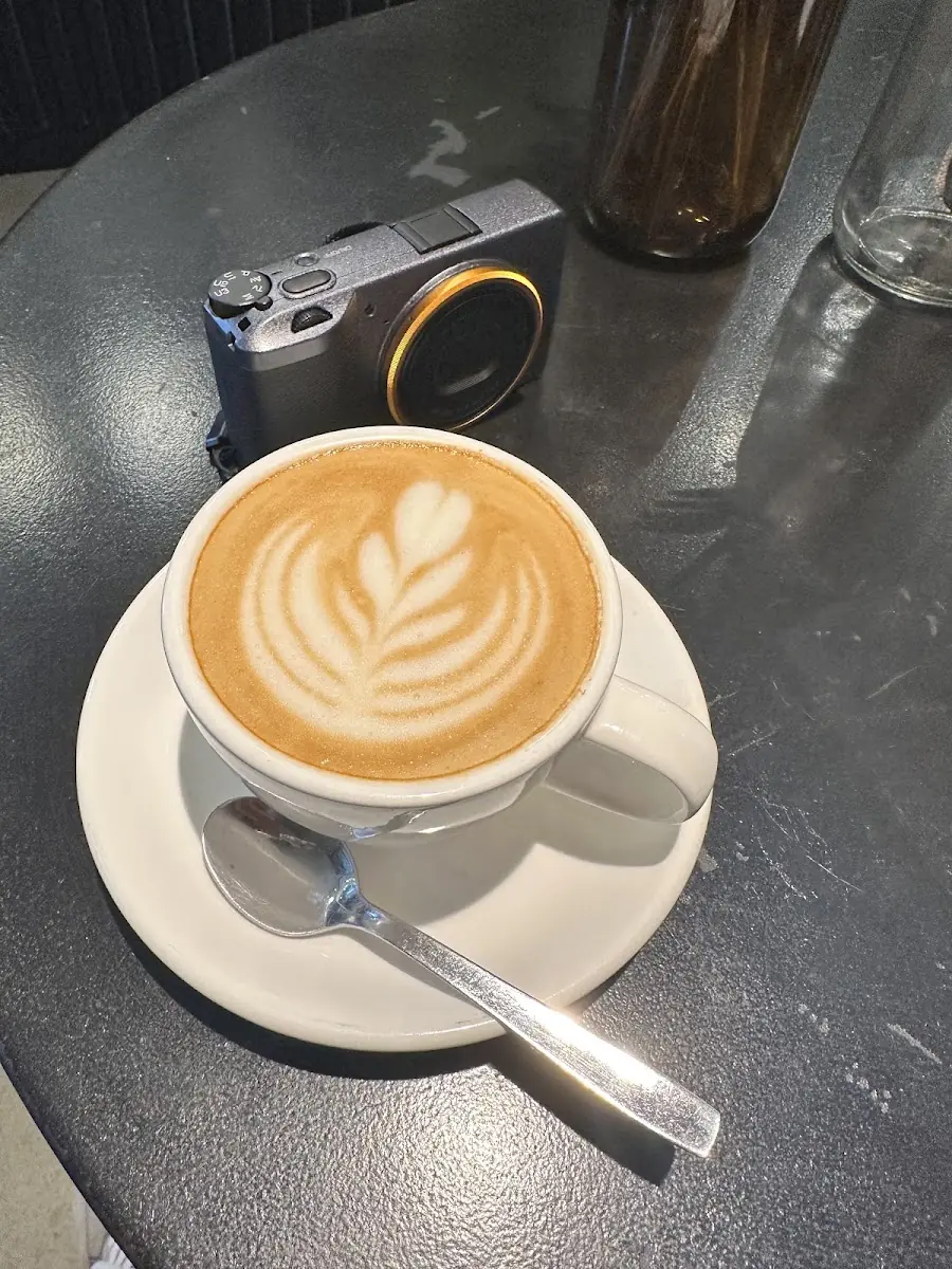 A cappuccino at BACAN