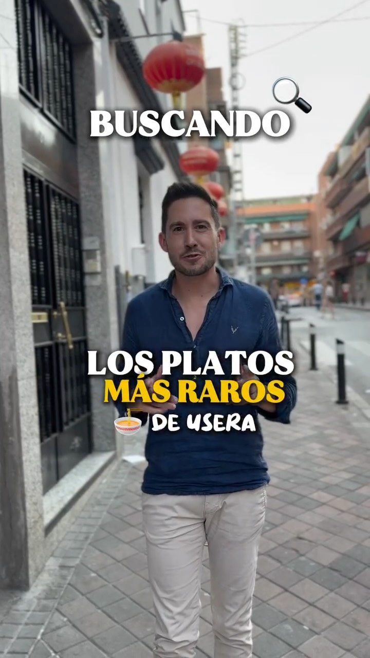 COMENTA ‘USERA’ PARA MANDARTE GUÍA COMPLETA ✍️
¡Nos colamos en el barrio de Usera para probar los platos más raros! 🤯