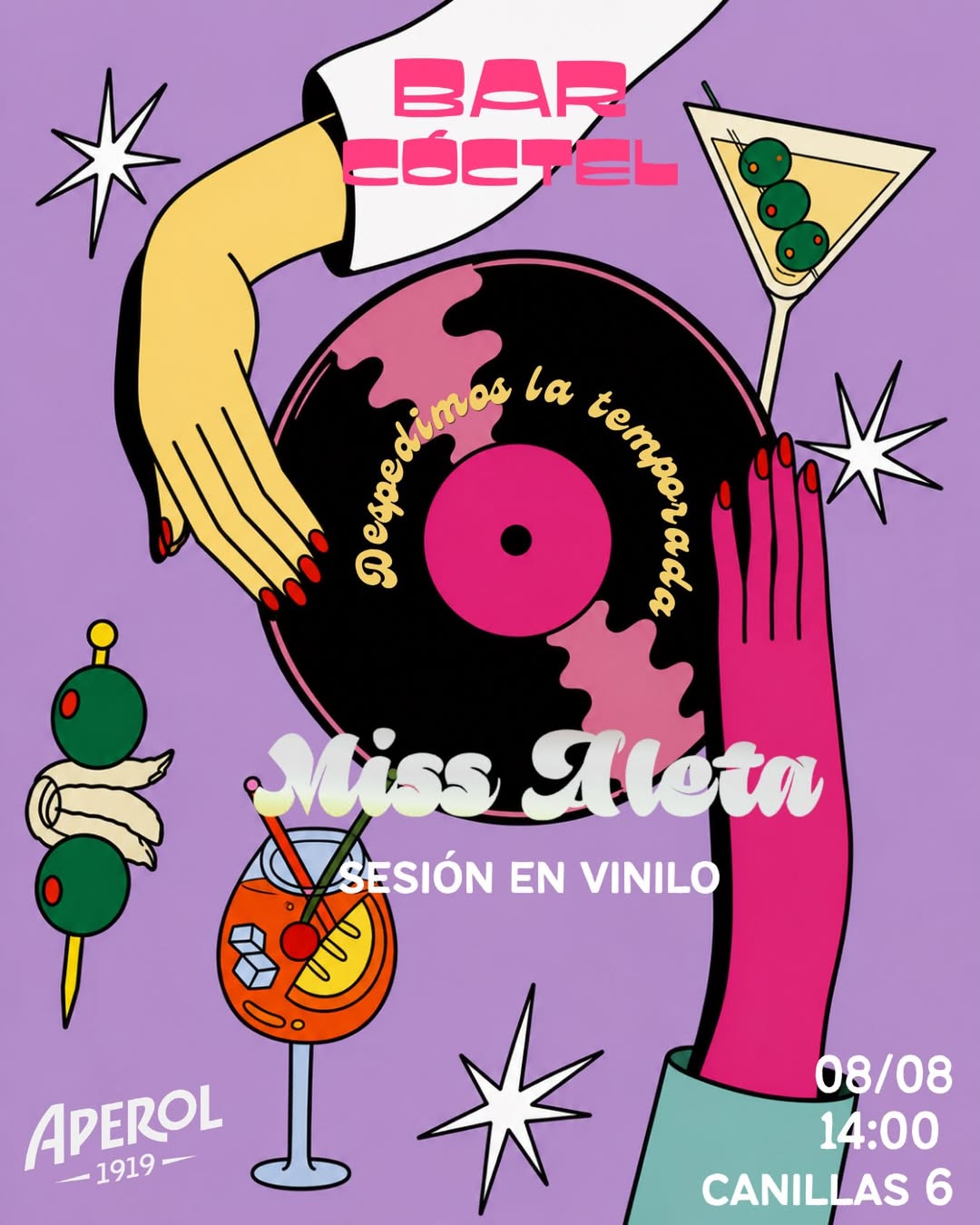 Nos vamos nos vamos nos vamos de vacaciones, pero no sin antes una bailadita de despedida a cargo de @missaletaselector