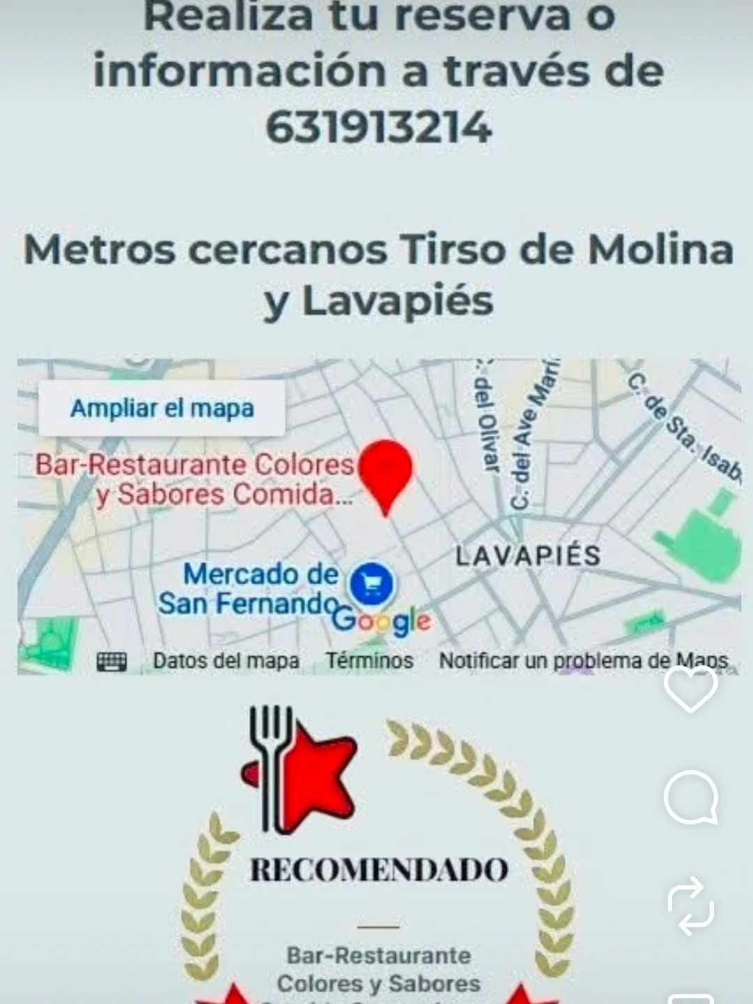 Bar Colores on Instagram