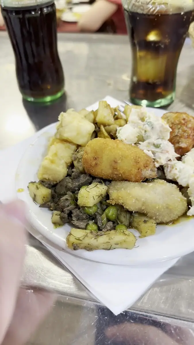 Fried tapas at Bar Can Joan Frau