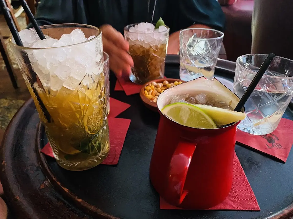 Cocktails at LAB Cocktail Bar