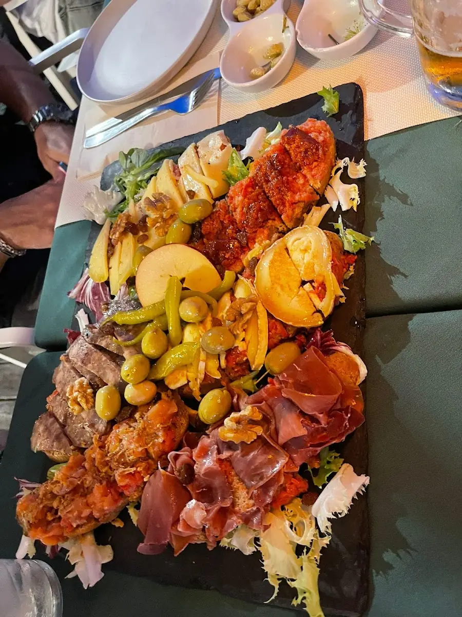 A tapas platter at Bar Michel