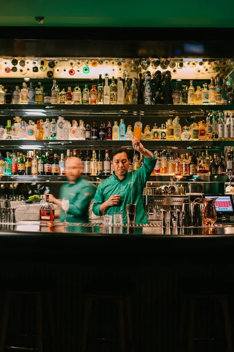 Inside Bar Nicolás in Santa Catalina, Palma