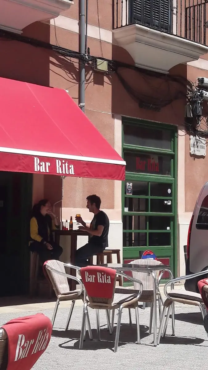 The terrace at Bar Rita