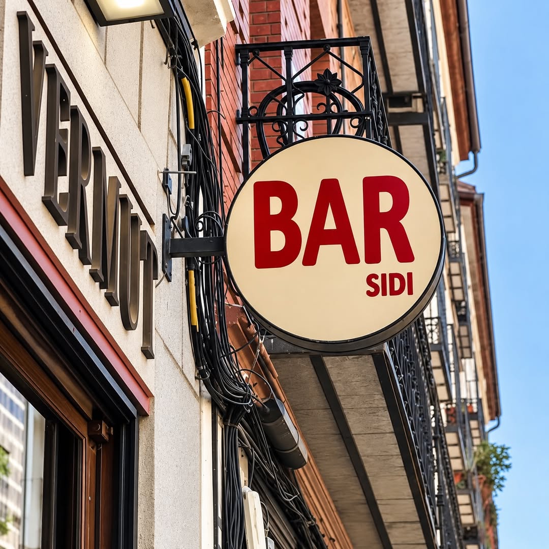 Un bar, un rótulo y una esquina de Malasaña. ❤️
El bar de la esquina, el de siempre. ✔️
Así es Sidi, uno de esos bares