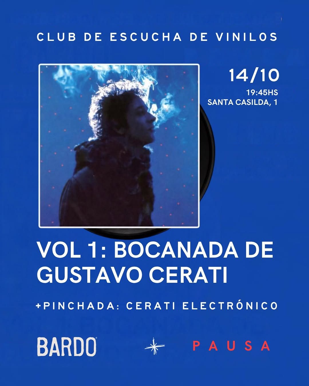 El miércoles 14 de octubre, @bardocafemadrid y el equipo de @pausa.music aúnan fuerzas para la primera edición del Club 