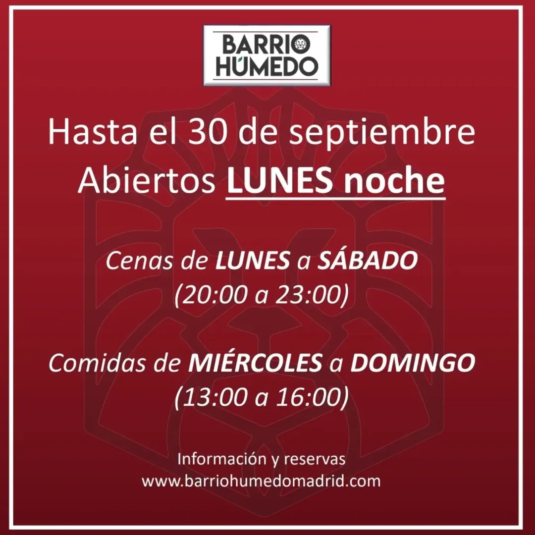 Barrio Húmedo on Instagram