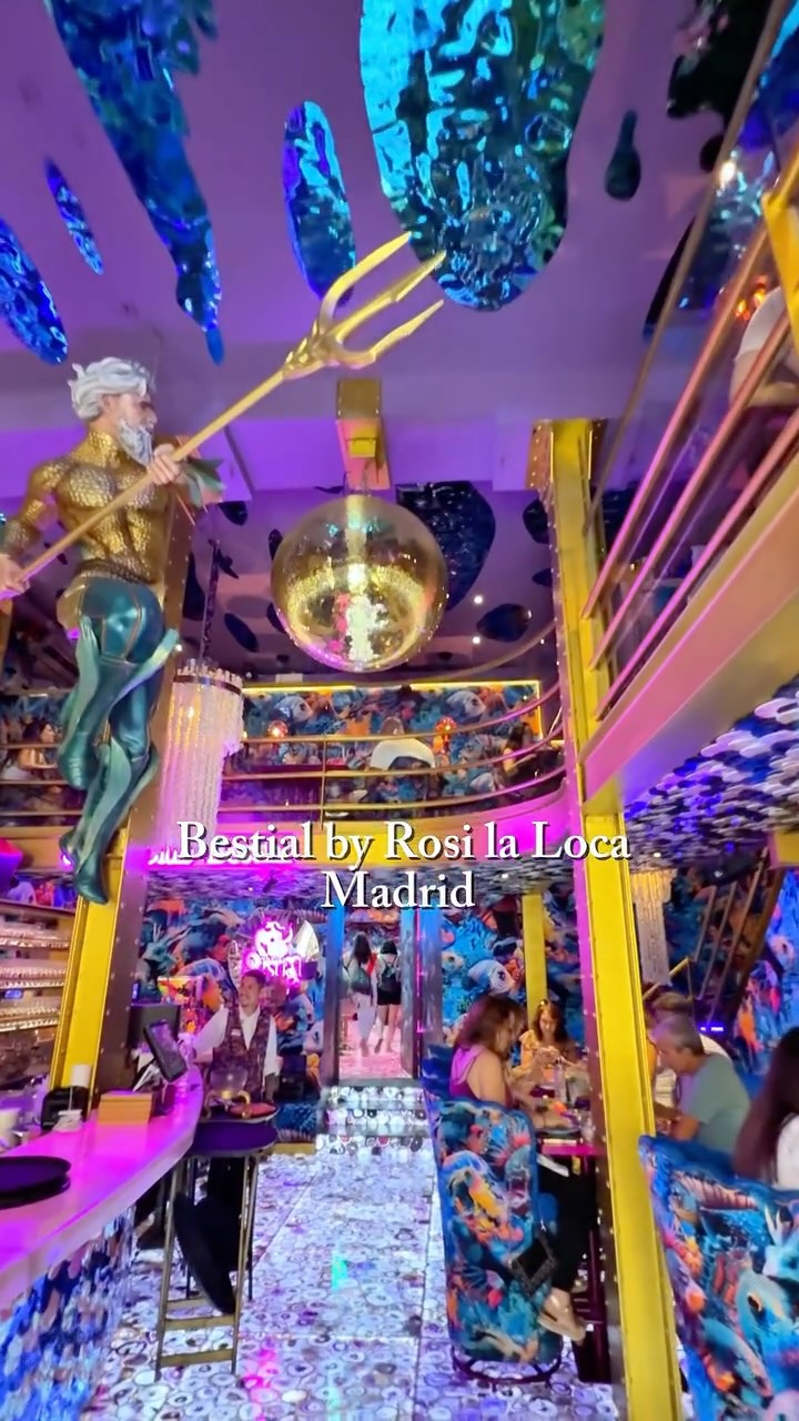 Bestial by Rosi la Loca es el restaurante en el que te sumerges en las profundidades y en la locura de Rosi sin necesida