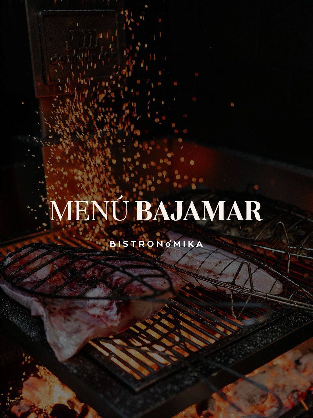 Esta temporada, ofrecemos el Menú Bajamar.

Una propuesta pensada para disfrutar del mejor producto y el sabor de la bra