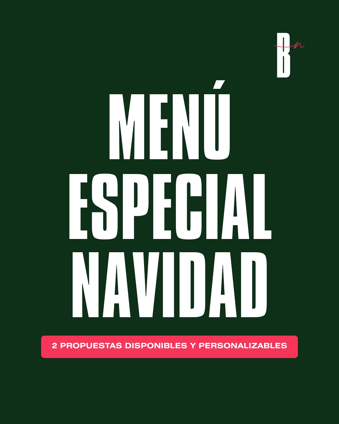 Este año preparamos dos menús especiales de Navidad para inspirar tu celebración y enamorar a tus invitados. Y sí: tambi
