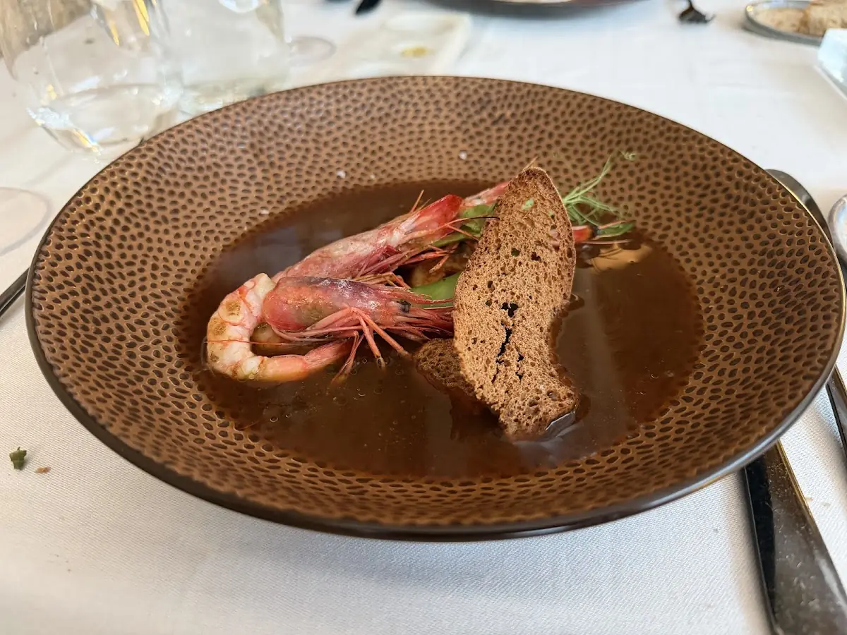 Prawn bisque at Ca'n Boqueta