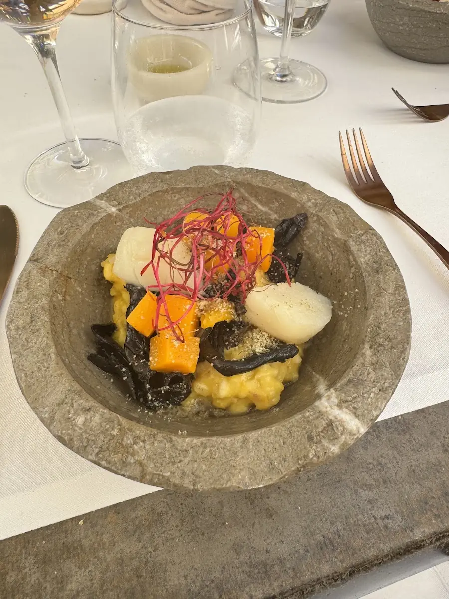 A plated dish at Ca'n Boqueta