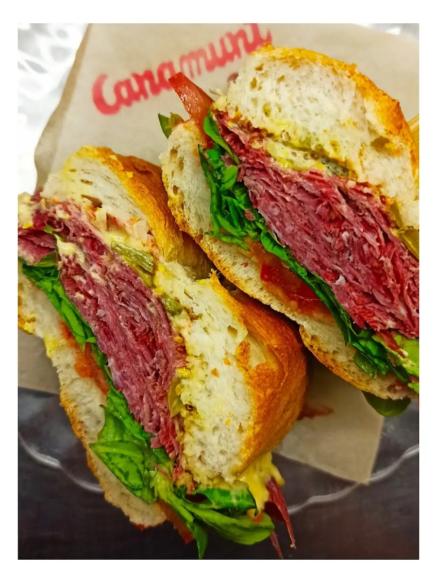 A signature sandwich at Cafè Canamunt