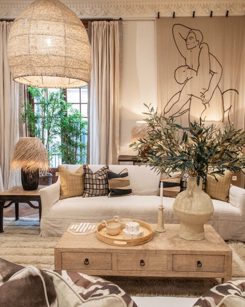 When ethnic influences meet contemporary elegance, something truly special happens.

Discover a space where clean-lined 