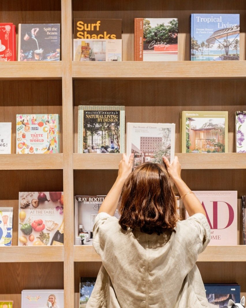 There's always a good time to open a book and get lost in its pages.

At Rialto Living, you'll find a carefully curated 