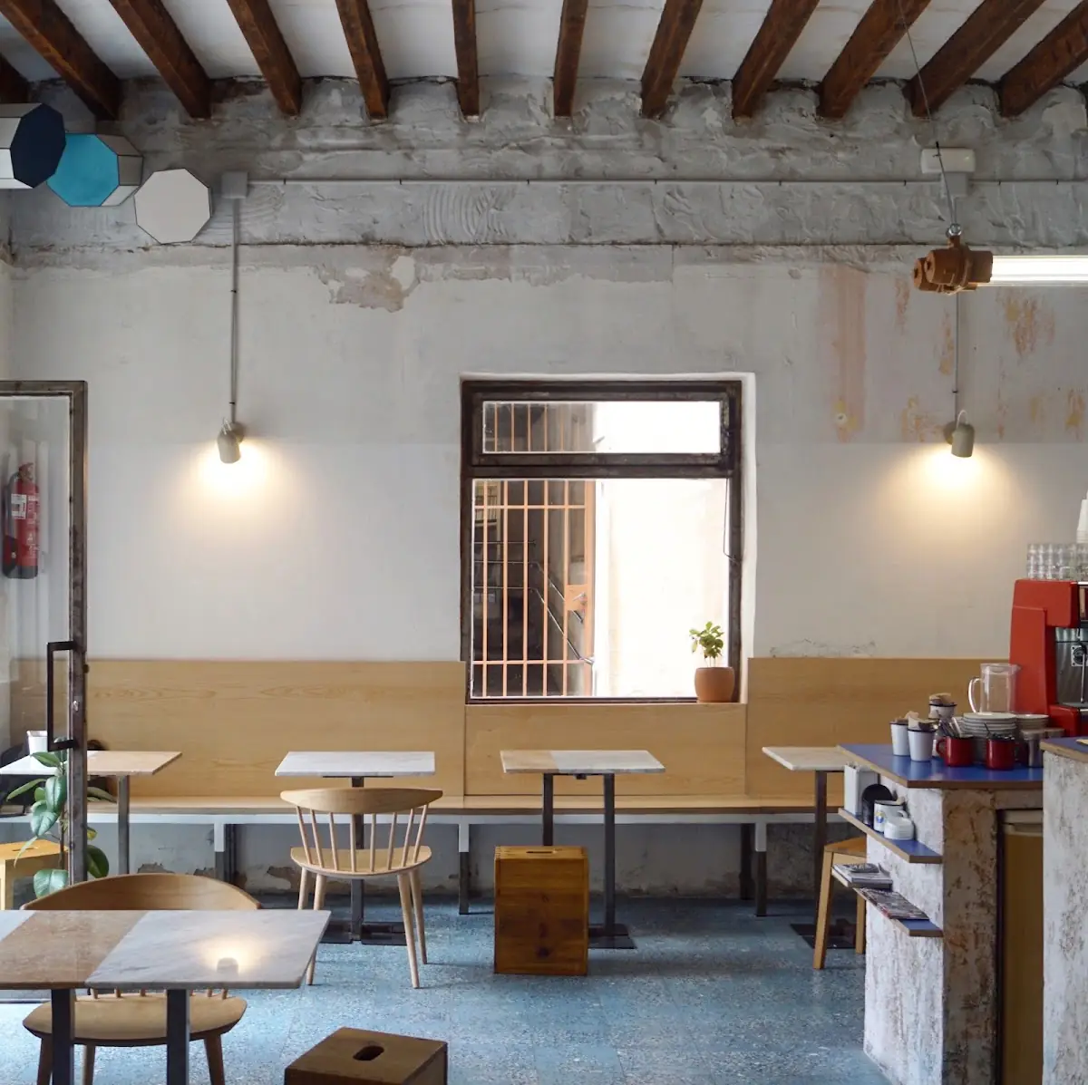 Inside Cafè Riutort in Palma