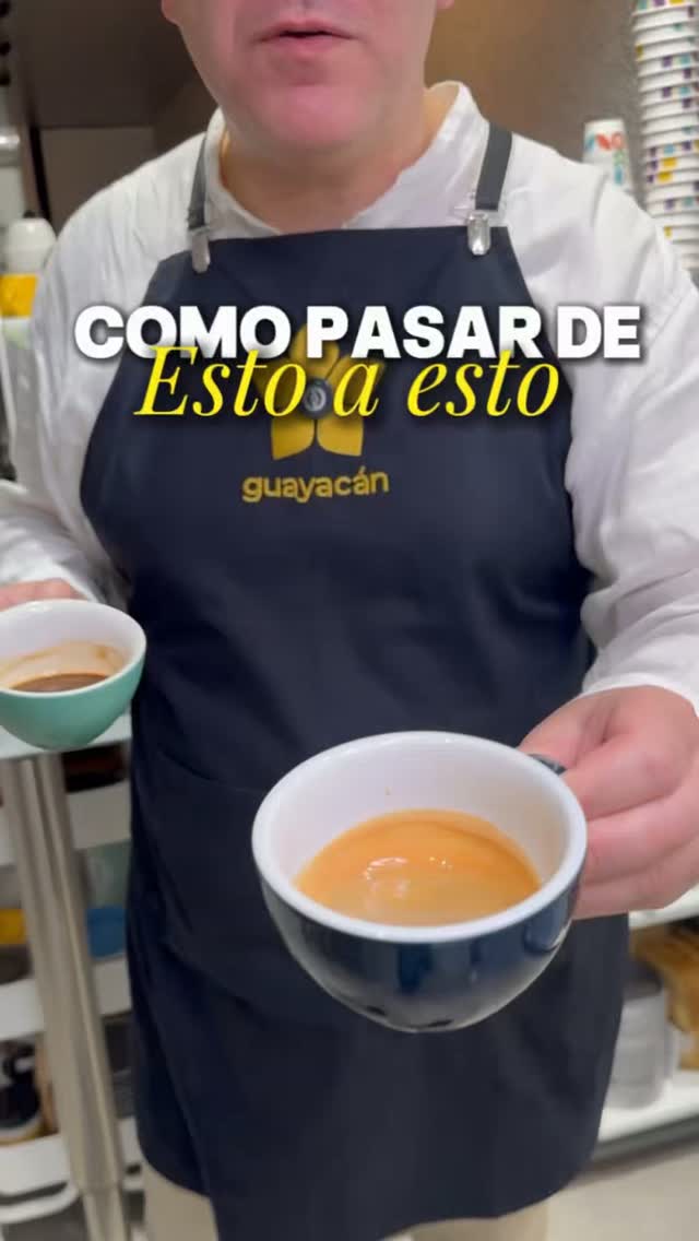Estas son las dos principales razones por las que tu espresso no consigue una crema perfecta✨

Comenta la palabra ESPRES