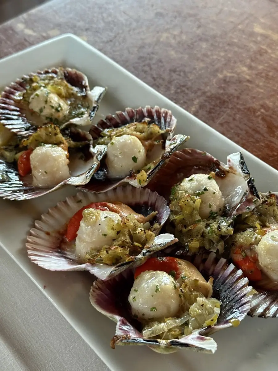 Scallops at Can Trompe