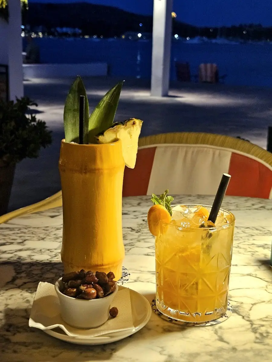 A cocktail at Cappuccino Grand Café