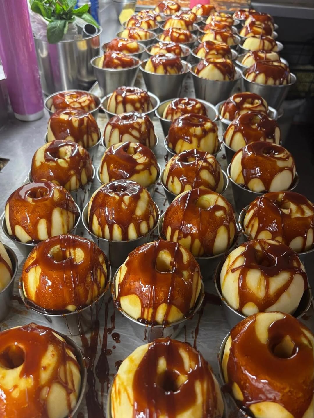 Tatin individual antes de entrar en el horno Benigno😉