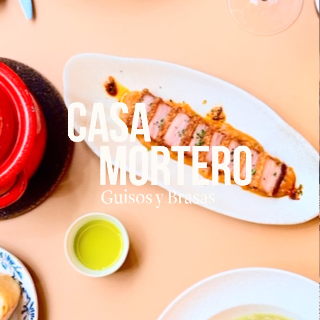 Casa Mortero, en el centro de Madrid (📍Calle Zorrilla, 9), apuesta por la cocina española, con recetas que respetan el p