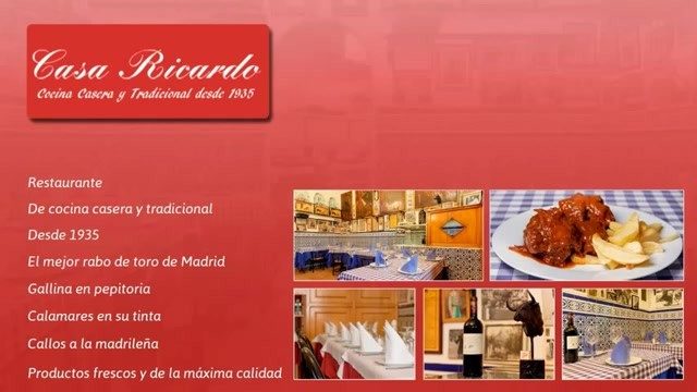 ✨Casa Ricardo: Una travesía de 90 años en la calle Fernando el Católico 31, Madrid ✨ Desde 1935, hemos sido un faro en e