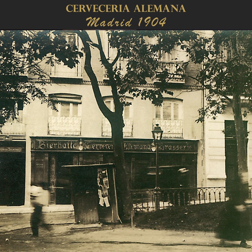 Viajamos en el tiempo para disfrutar de una de las primeras fotografías que se conservan de La Alemana, esta tomada entr