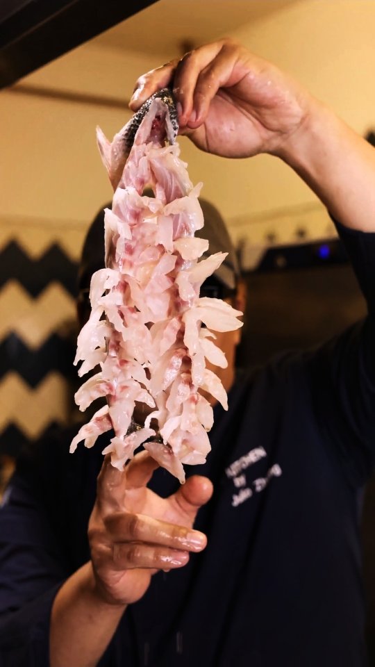 Cada ingrediente tiene un cuidado especial en cada paso de su transformación a la cocina de autor de Julio Zhang (@julio