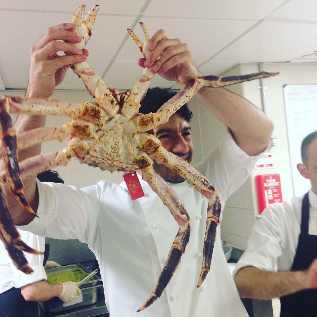 King Crab - It's not fresh, it's alive #kingcrab #london #latergram