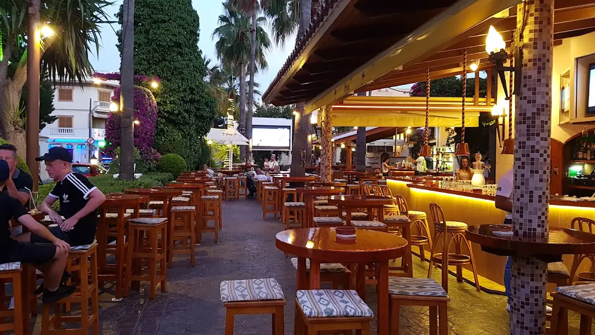 The terrace at Chocolate Music-Bar