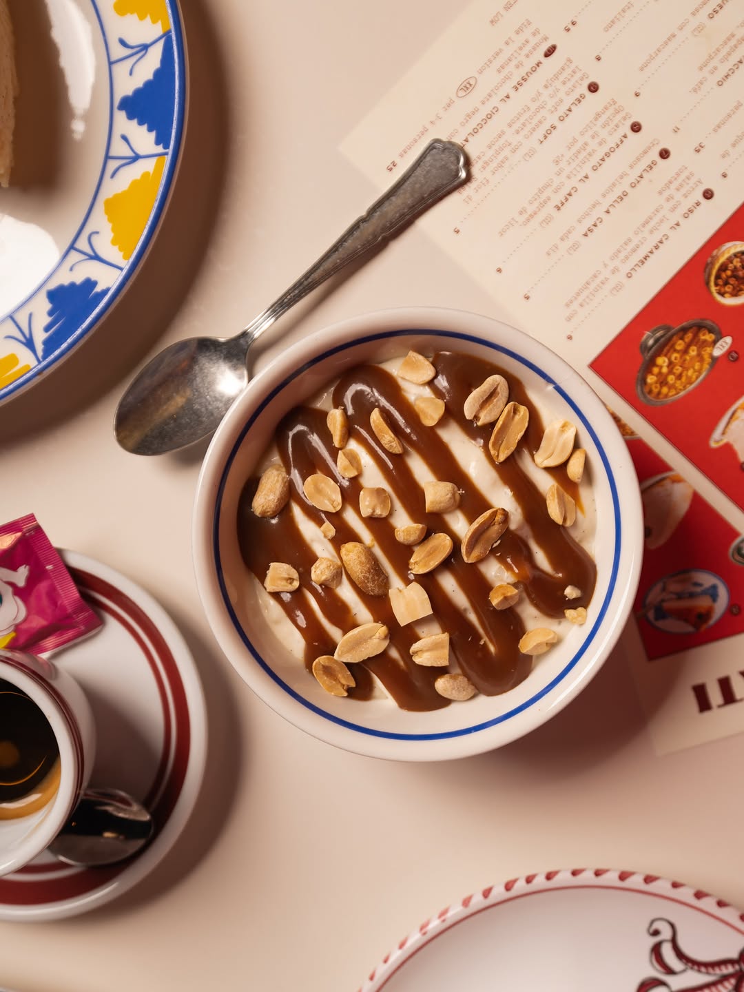 Cremoso y con un punto irresistible entre dulce y salado, así es el Riso al Carmello de Circolo ✨