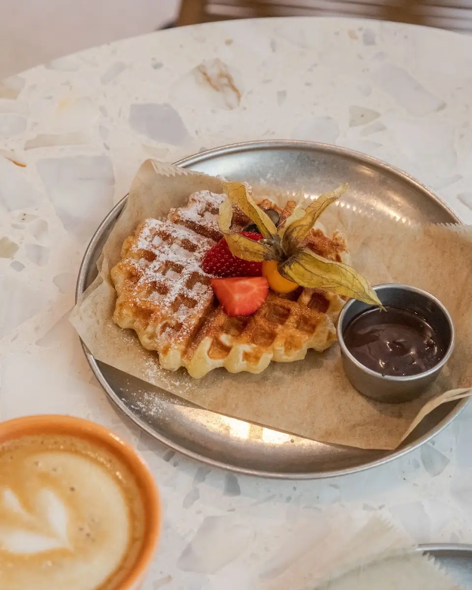 Waffles at Coccum