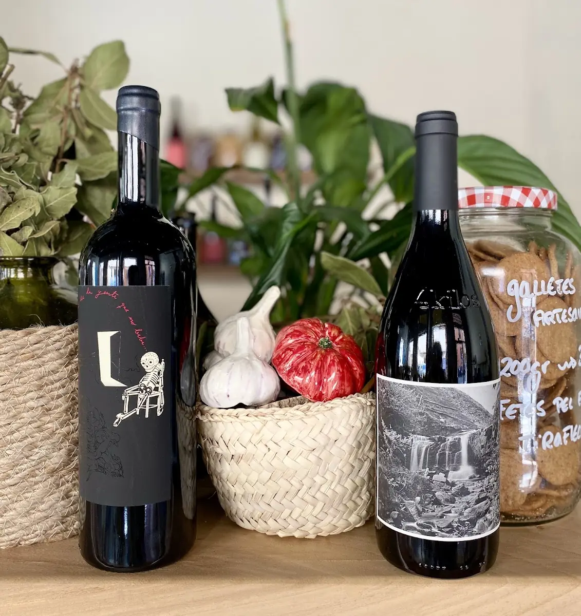Local wines at CuinaVivant