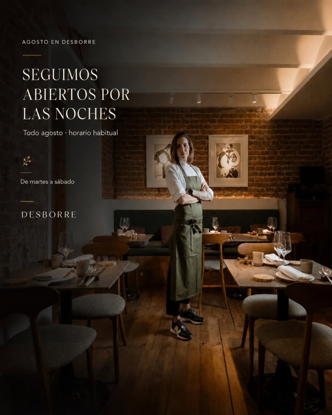 💥ABRIMOS LAS NOCHES DE AGOSTO!!!💥Mientras muchos cierran por vacaciones...
En Desborre seguimos cocinando.
Porque agos