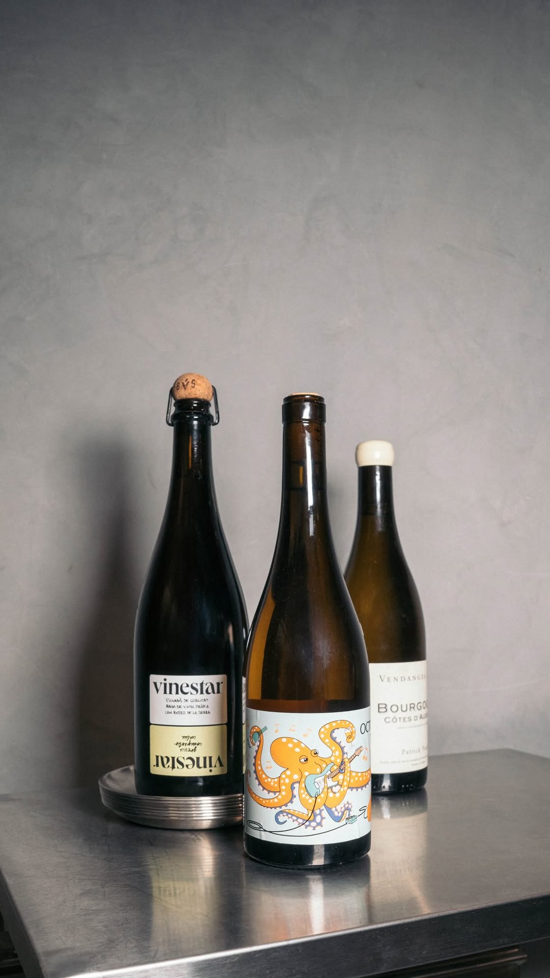 Todo nuevo por aquí.
Al menos en los vinos.