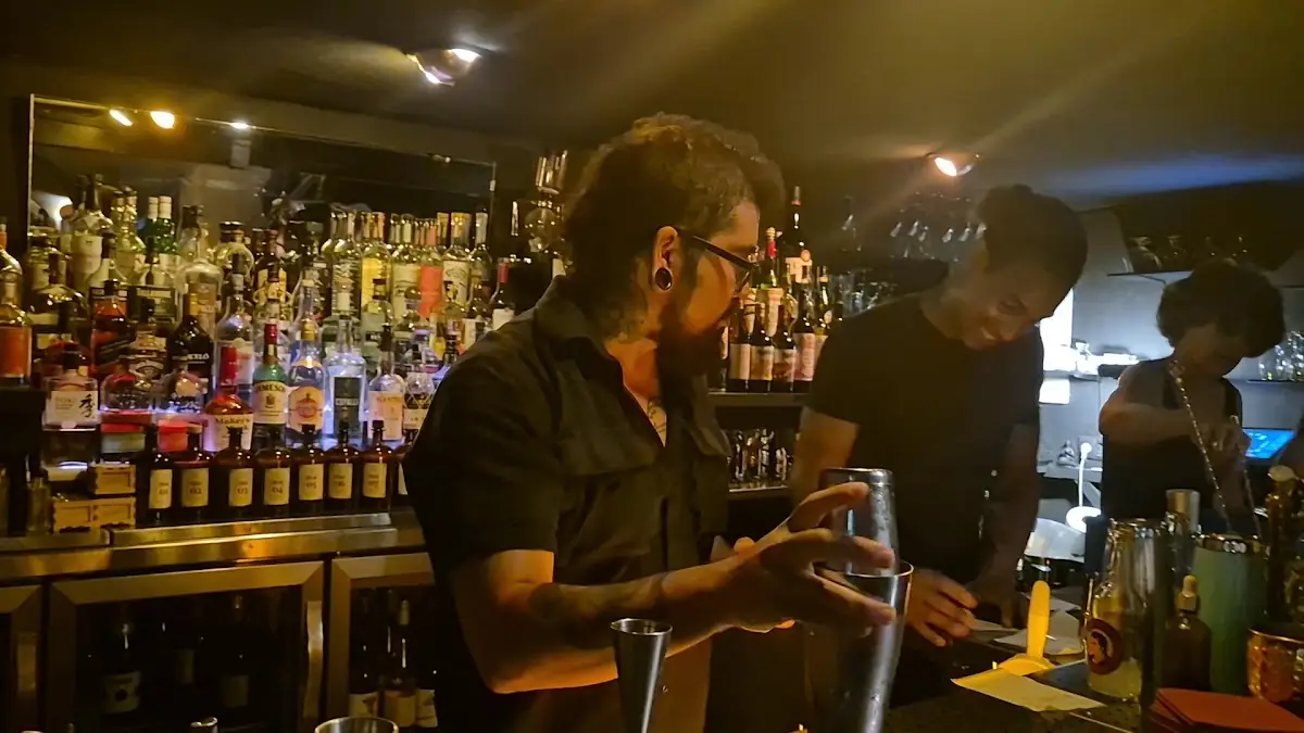 A bartender at Door 13