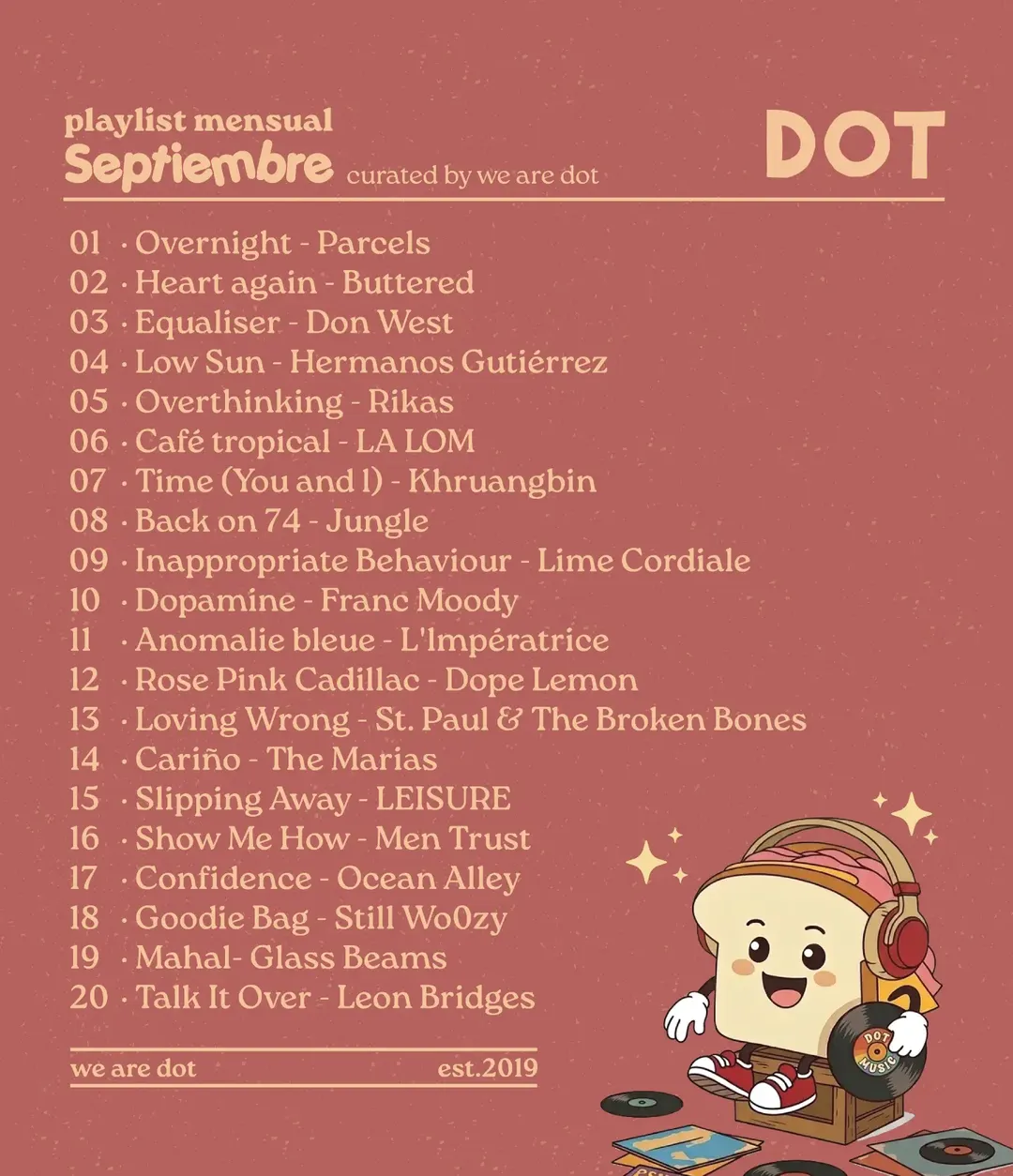 Atención Dotis ☕✨

Inauguramos una nueva tradición en DOT CAFE: a partir de este mes, compartiremos con vosotros nuestra