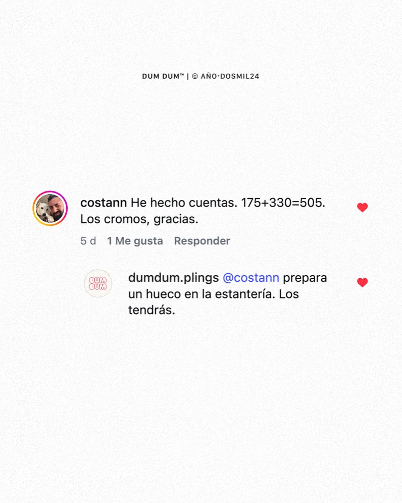 Os acordáis que os dijimos que si llegábamos a 500 likes hacíamos los cromos. Pues eso.

Esto somos nosotros hablando en