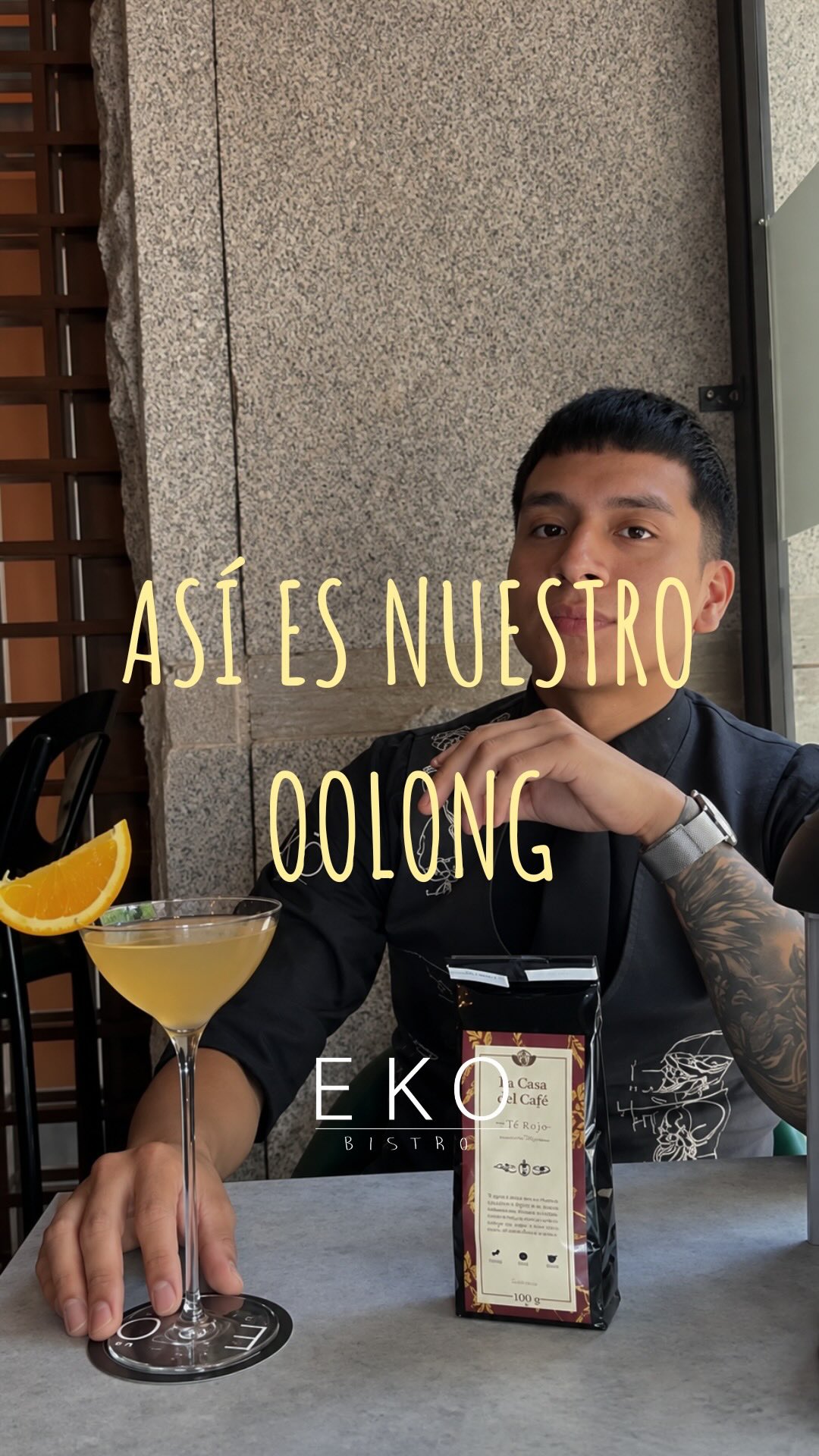¿Ya conoces nuestro Oolong? 🍸
Un cóctel con el que buscamos explorar nuevos sabores y combinaciones, llevando diferente