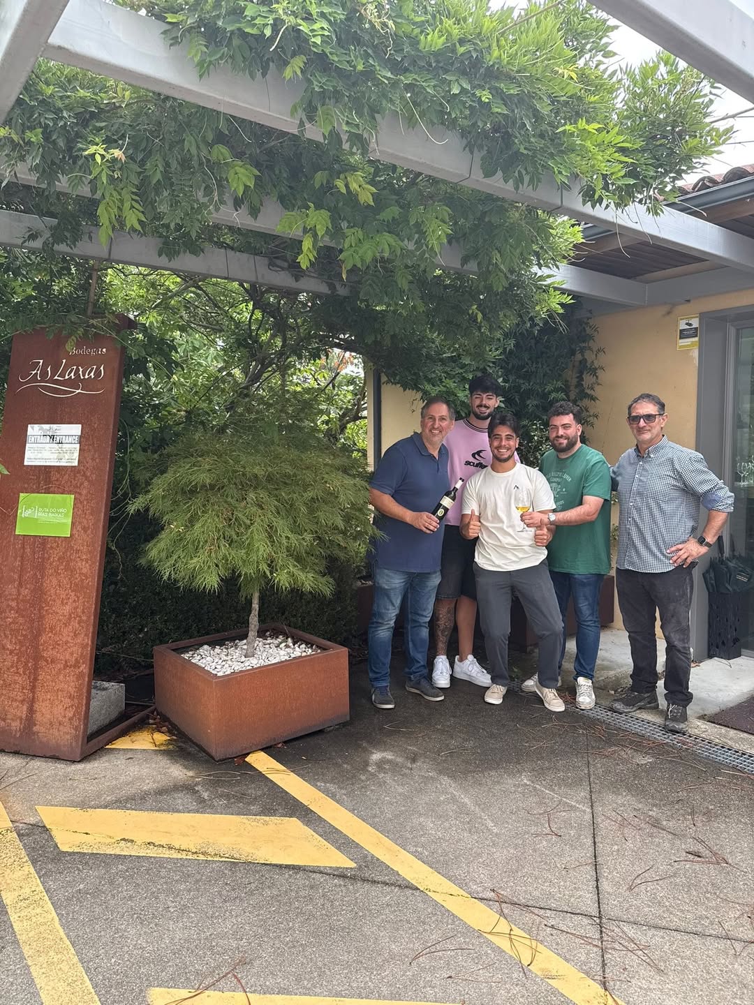 Un verdadero privilegio y placer la visita que realizamos a nuestros amigos de @bodegasaslaxas durante las vacaciones de