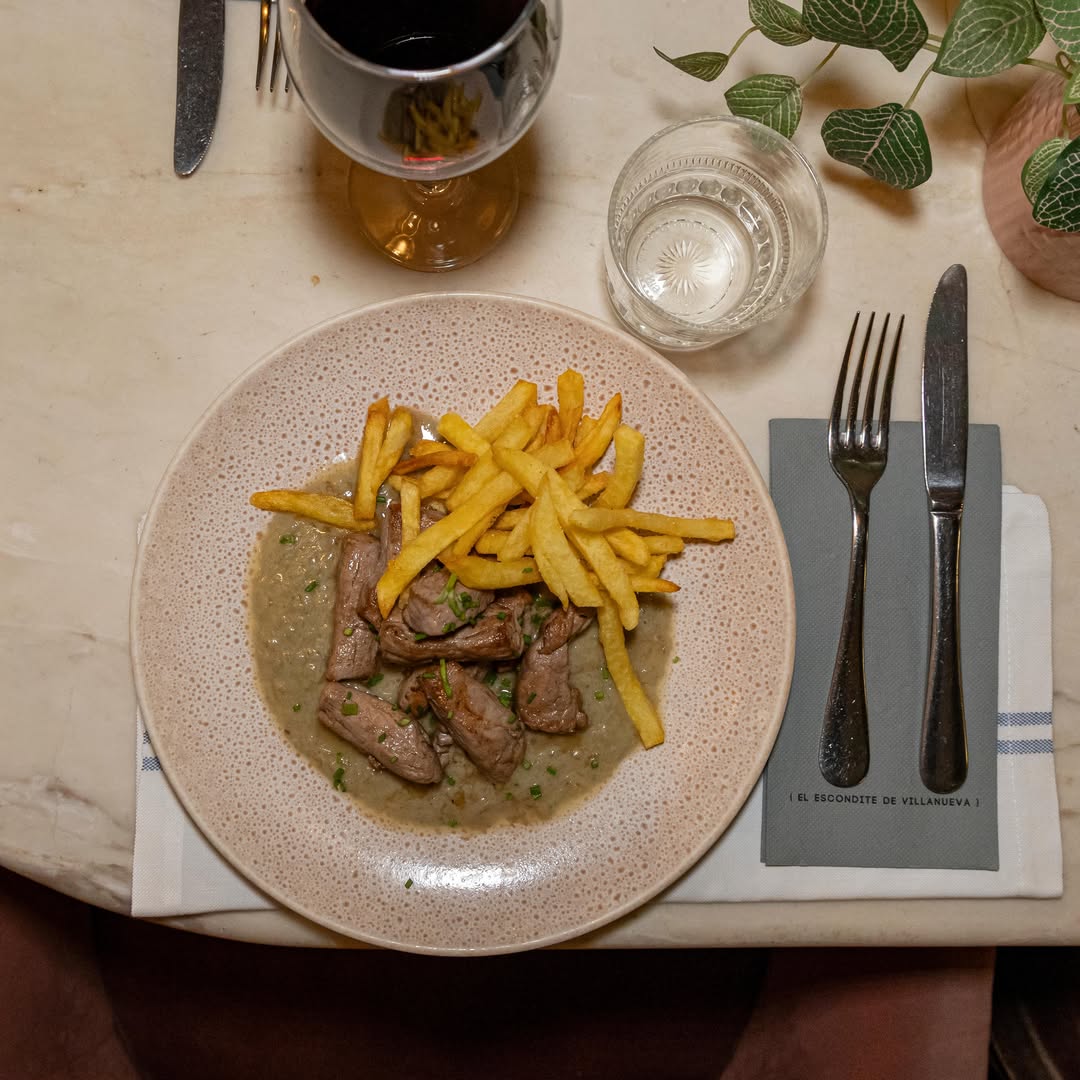 Para que esta semana pruebes algo diferente: Puntas de solomillo ibérico al cabrales 🥩

#restaurantesmadrid #planesmadri